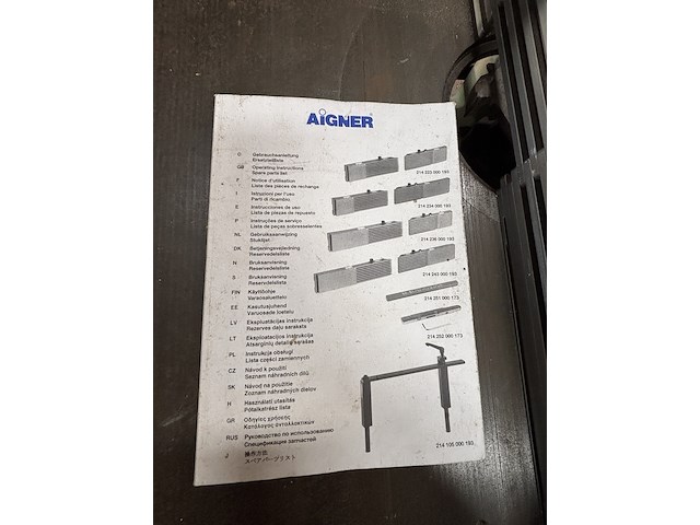 Tafelfreesmachine, baueler - afbeelding 16 van  16