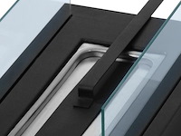 Tafelhaard - binnen/buiten - open haard - decoratievuur - rvs - inclusief vlamdover - afbeelding 2 van  15