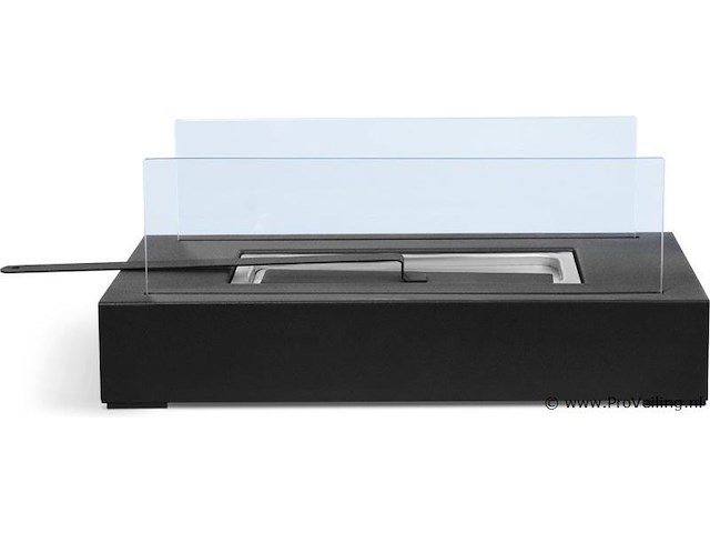 Tafelhaard - binnen/buiten - open haard - decoratievuur - rvs - inclusief vlamdover - afbeelding 7 van  15