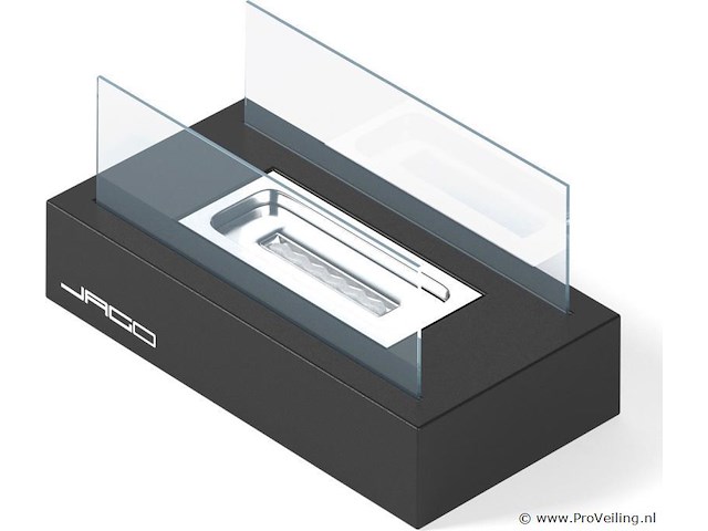 Tafelhaard - binnen/buiten - open haard - decoratievuur - rvs - inclusief vlamdover - afbeelding 10 van  15