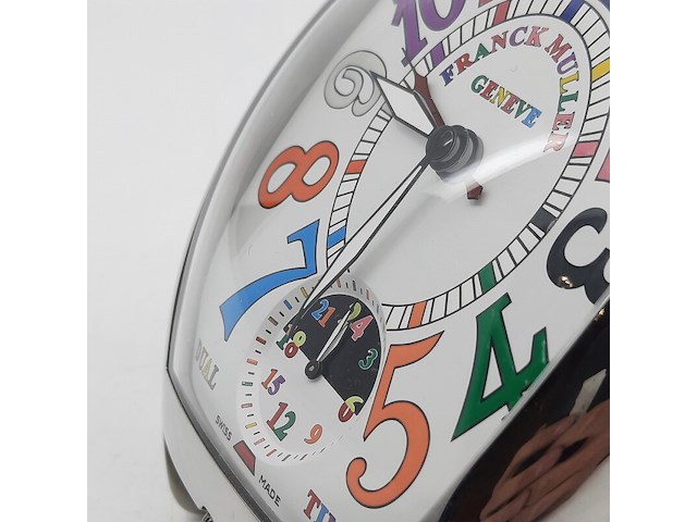 Tafelklok, franck muller, dual time 01940 - afbeelding 4 van  22