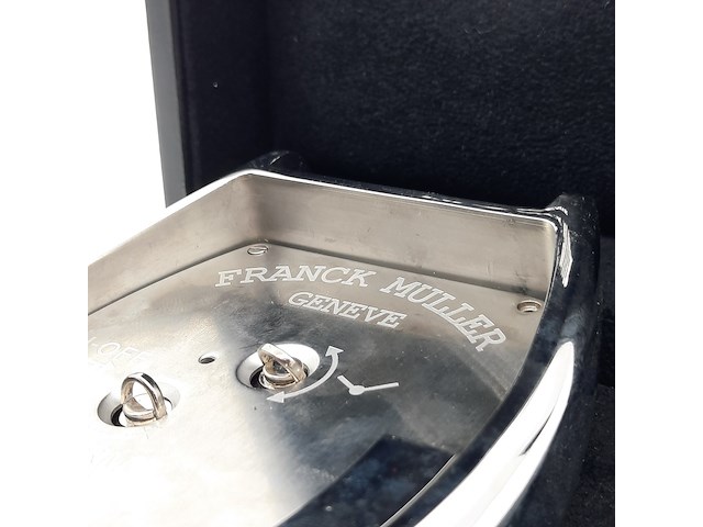 Tafelklok, franck muller, dual time 01940 - afbeelding 5 van  22