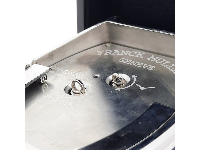 Tafelklok, franck muller, dual time 01940 - afbeelding 6 van  22