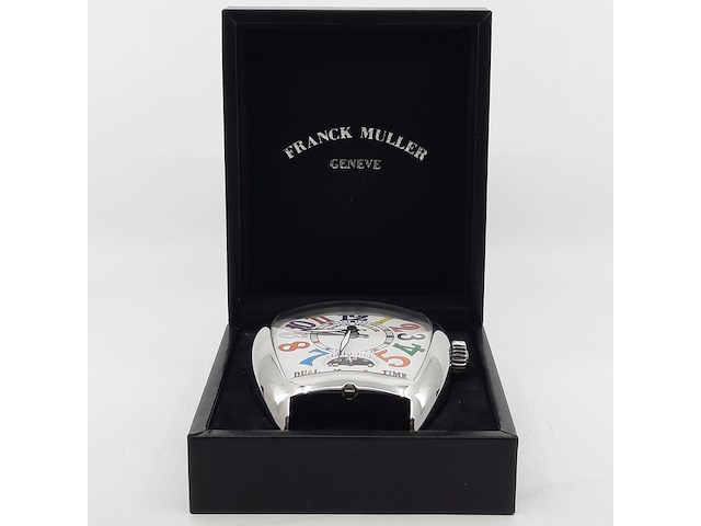 Tafelklok, franck muller, dual time 01940 - afbeelding 12 van  22