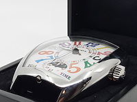 Tafelklok, franck muller, dual time 01940 - afbeelding 16 van  22