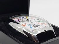 Tafelklok, franck muller, dual time 01940 - afbeelding 17 van  22