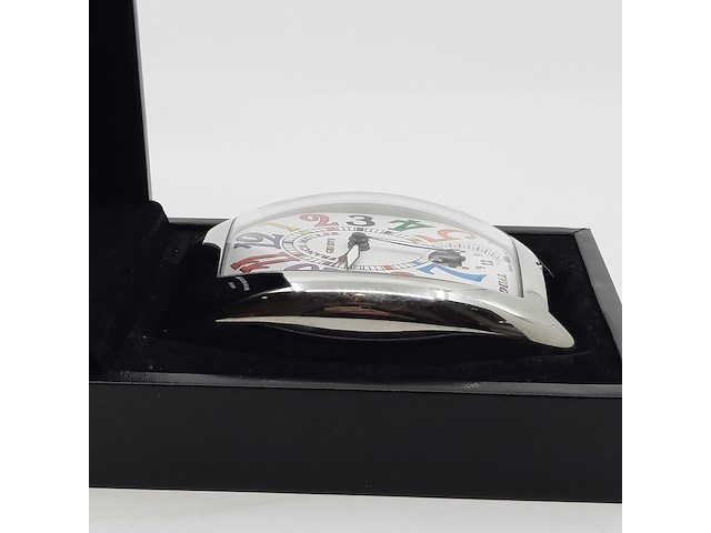 Tafelklok, franck muller, dual time 01940 - afbeelding 18 van  22