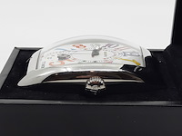 Tafelklok, franck muller, dual time 01940 - afbeelding 19 van  22