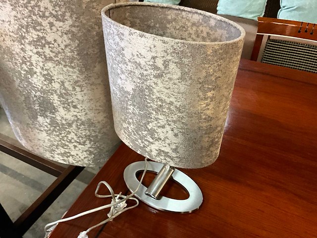 Tafellamp (2x) met vloerlamp (1x) - afbeelding 2 van  8