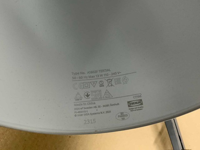 Tafellamp (3x) - afbeelding 7 van  7