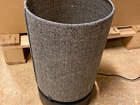 Tafellamp, by eve, clininder wood, zwart/grijs, 41x23cm - afbeelding 2 van  4