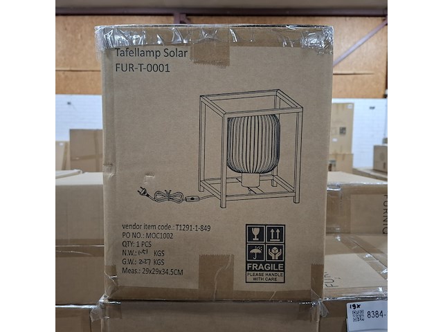 Tafellamp, furniqs, solar - afbeelding 3 van  3