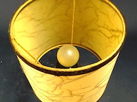 Tafellamp op houten voet - afbeelding 4 van  5