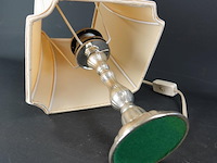 Tafellamp op verzilverde voet - afbeelding 5 van  5