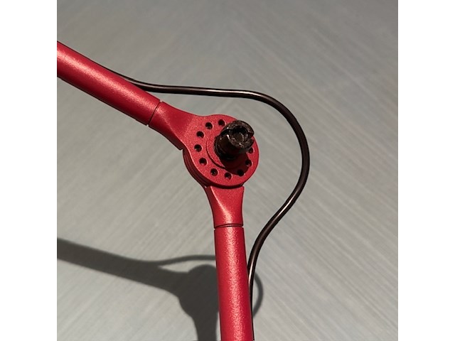 Tafellamp tonone, bolt desk 10, burgundy - afbeelding 5 van  5