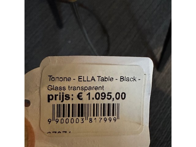 Tafellamp tonone, ella, zwart - afbeelding 2 van  4