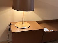 Tafellamp vibia, warm, bruingrijs - afbeelding 1 van  4