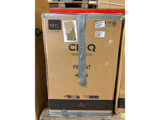 Tafelmodel koelkast 107 liter, chiq, ctt107bc - afbeelding 2 van  3