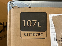 Tafelmodel koelkast 107 liter, chiq, ctt107bc - afbeelding 3 van  3