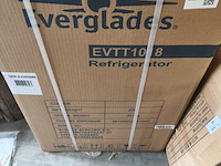 Tafelmodel koelkast met vriesvak everglades, evtt1018, wit - afbeelding 2 van  2
