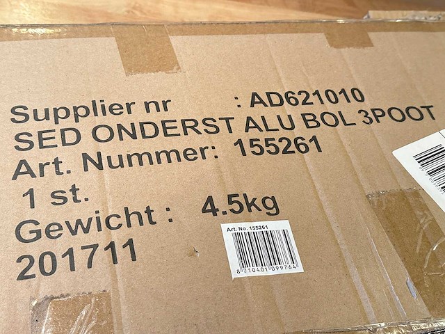 Tafelonderstel driepoot - afbeelding 3 van  3