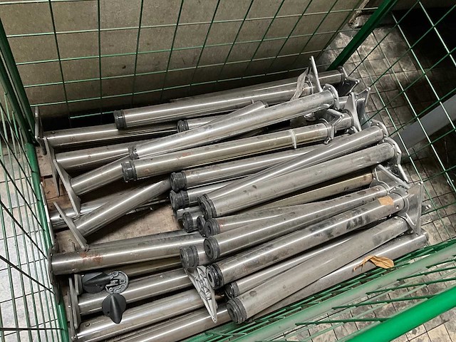 Tafelpoot 71 cm - in hoogte verstelbaar (35x) - afbeelding 1 van  2