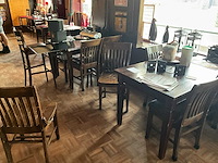 Tafel+stoelen (8x) - afbeelding 3 van  12