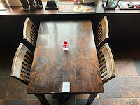 Tafel+stoelen (8x) - afbeelding 7 van  12