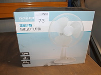 Tafelventilator excellent electrics. - afbeelding 1 van  1