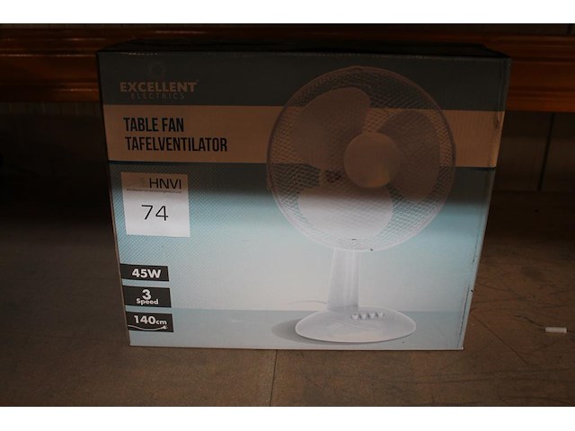 Tafelventilator excellent electrics. - afbeelding 1 van  1
