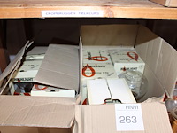 Tafelverlichting. 10 stuks. hoogte 20 cm. - afbeelding 3 van  3