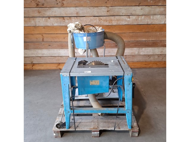 Tafelzaagmachine met seperate zaagselafzuigmachine , güde / hbm - afbeelding 1 van  12