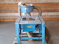 Tafelzaagmachine met seperate zaagselafzuigmachine , güde / hbm - afbeelding 1 van  12