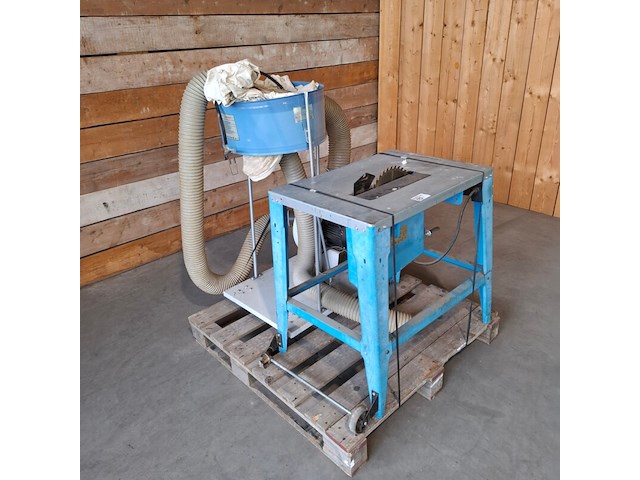Tafelzaagmachine met seperate zaagselafzuigmachine , güde / hbm - afbeelding 5 van  12