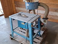 Tafelzaagmachine met seperate zaagselafzuigmachine , güde / hbm - afbeelding 9 van  12