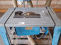 Tafelzaagmachine met seperate zaagselafzuigmachine , güde / hbm - afbeelding 10 van  12