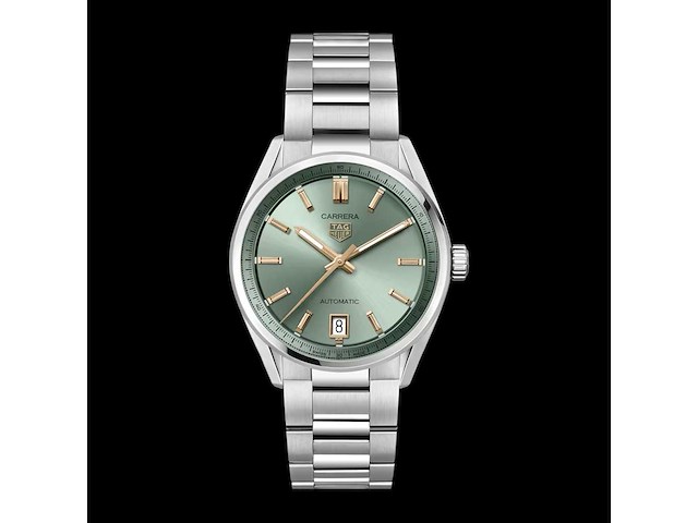 Tag heuer carrera 36 | silver & green dial | unworn | 2026 - afbeelding 1 van  1