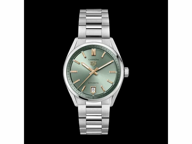 Tag heuer carrera 36 | silver & green dial | unworn | 2026 - afbeelding 1 van  1