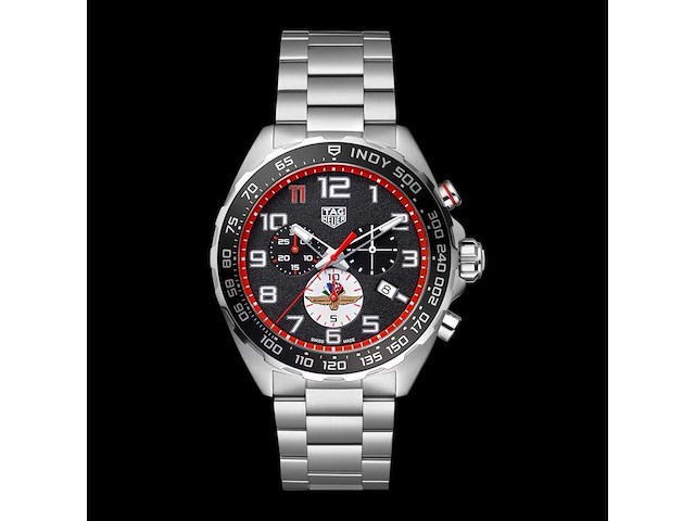 Tag heuer formula 1 chronograph x indy 500 | black dial | unworn | 2026 - afbeelding 1 van  1