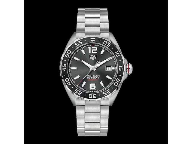 Tag heuer formula 1 date 43 | grey dial | unworn | 2026 - afbeelding 1 van  1