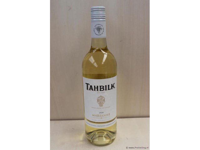 Tahbilk marsanne witte wijn - 75 cl - winkelverkoopprijs € 9.95 - afbeelding 1 van  3