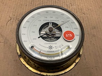 Takahashi aneroid vintage marine barometer - afbeelding 4 van  4