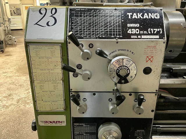 Takang swing 430 centerdraaibank - afbeelding 15 van  19