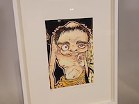 Takashi murakami lithograaf ''confused arhat'' - limited edition 35/300