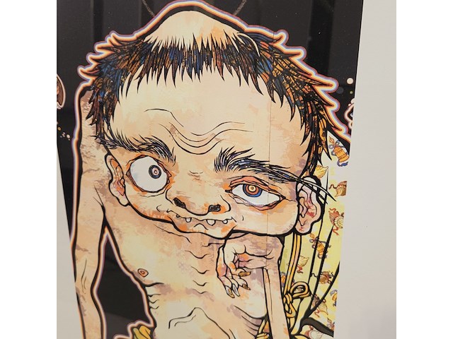 Takashi murakami lithograaf ''confused arhat'' - limited edition 35/300 - afbeelding 3 van  8