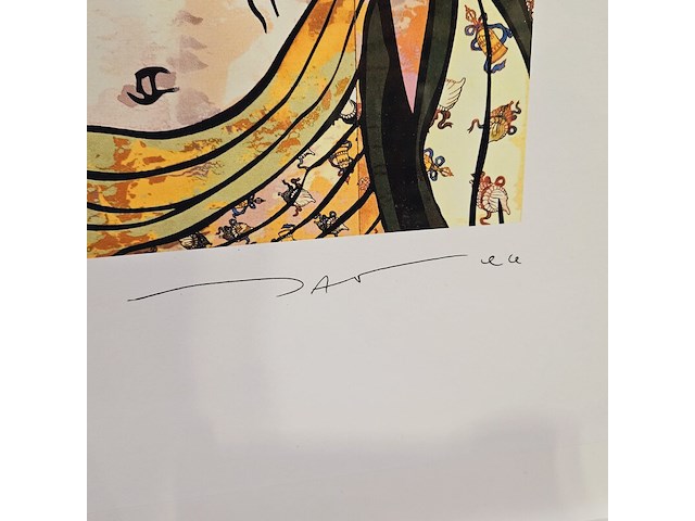 Takashi murakami lithograaf ''confused arhat'' - limited edition 35/300 - afbeelding 5 van  8
