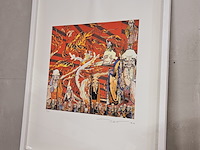 Takashi murakami lithograaf ''the 500 arhats'' - limited edition 91/300 - afbeelding 1 van  7