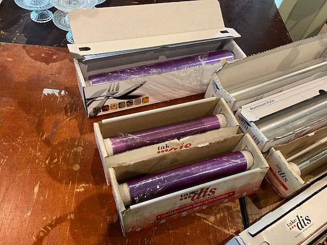 Take dis vershoud- en aluminiumfolie (8x) - afbeelding 4 van  5