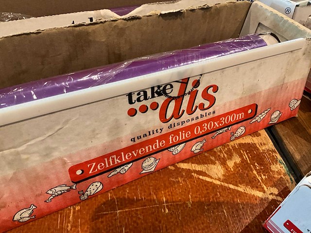 Take dis vershoud- en aluminiumfolie (8x) - afbeelding 5 van  5