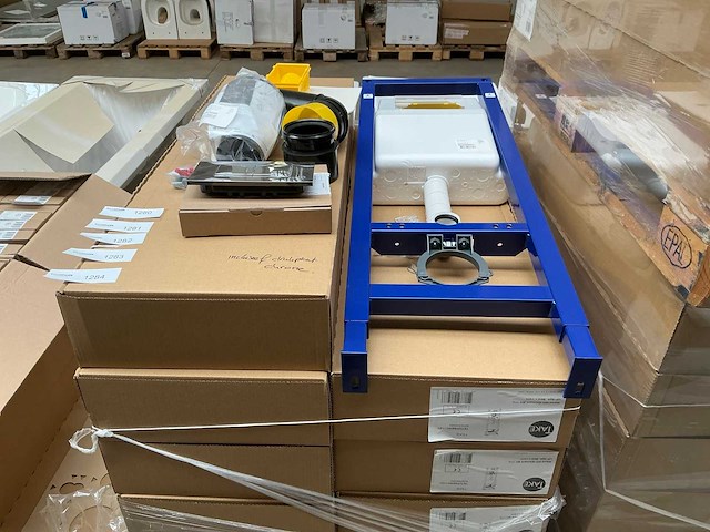 Take toilet inbouwreservoir met drukplaat - afbeelding 1 van  8